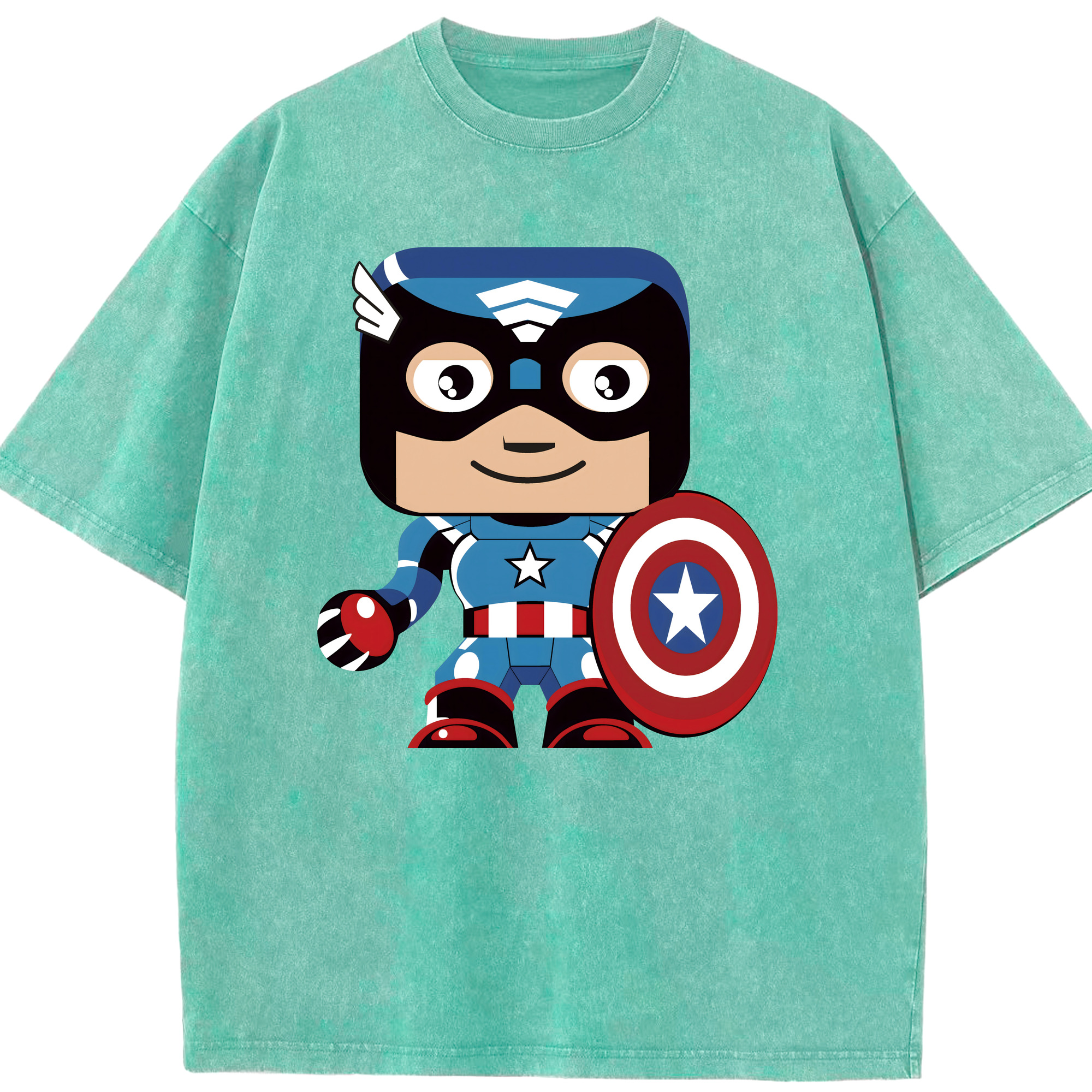 （画像用） アベンジャーズ The Avengers 綿100% ヴィンテージ風 半袖Tシャツ（フロントプリント）